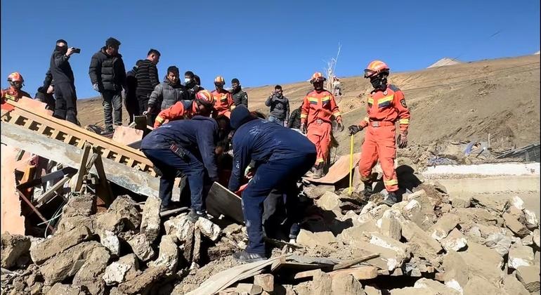 联合国秘书长对西藏定日县地震造成重大伤亡深感悲痛| | 1联合国新闻